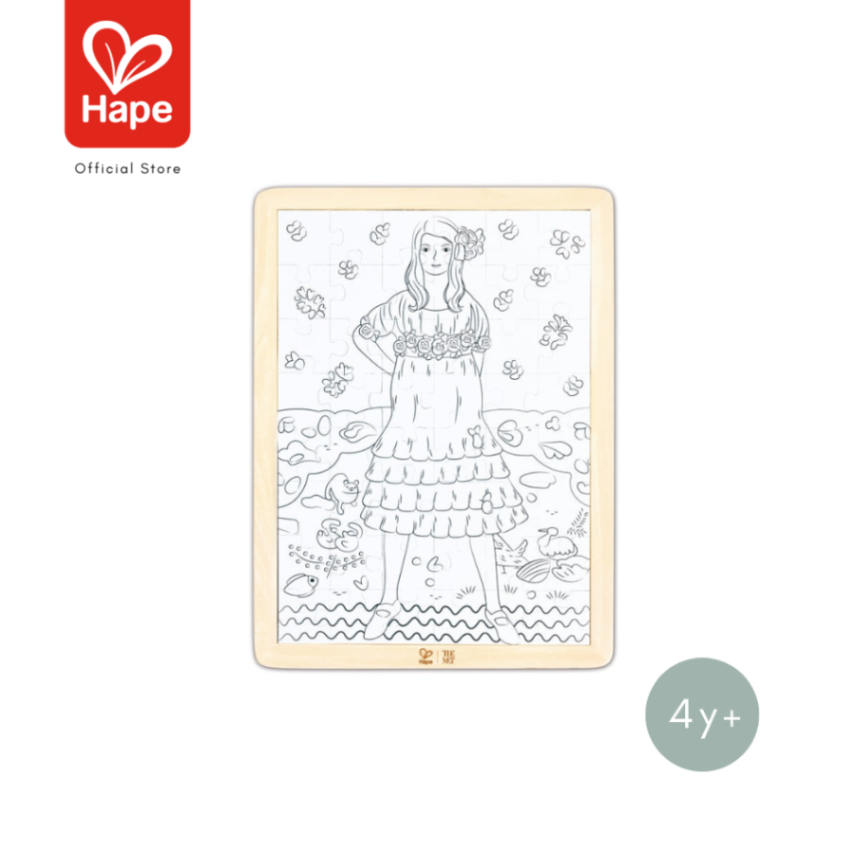Hape the MET Collection! Klimt Mäda Primavesi Puzzle ปริศนาภาพคลิมท์ รูปที่ 4