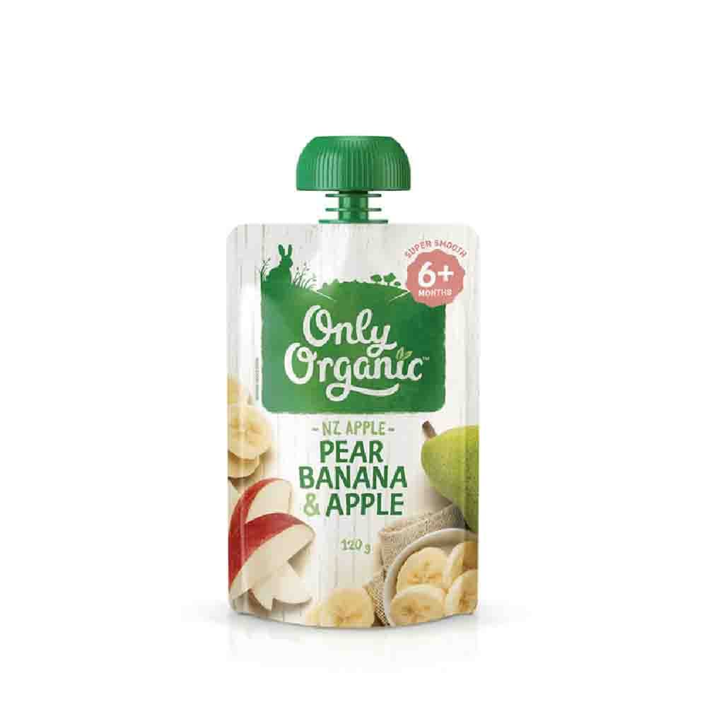 Only Organic PEAR BANANA & APPLE