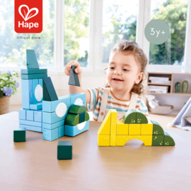 Hape the MET Collection! Van Gogh Building Block Set ชุดบล็อคแวนโก๊ะ รูปที่ 2