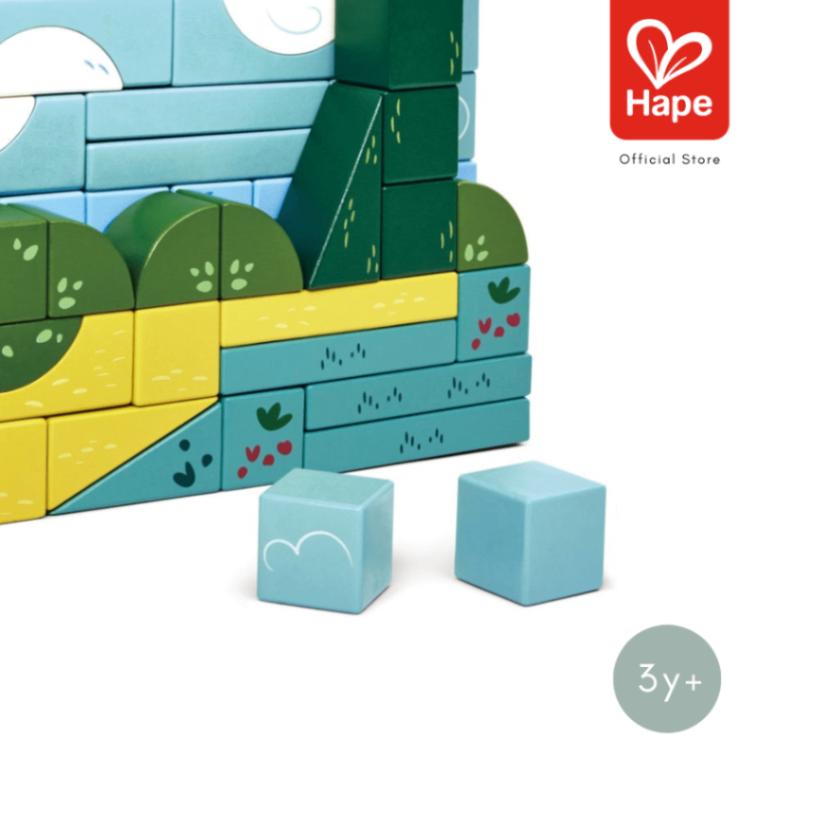 Hape the MET Collection! Van Gogh Building Block Set ชุดบล็อคแวนโก๊ะ รูปที่ 3
