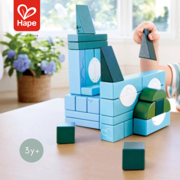 Hape the MET Collection! Van Gogh Building Block Set ชุดบล็อคแวนโก๊ะ รูปที่ 4