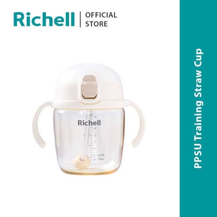 Richell PPSU Training Straw Cup 420630
