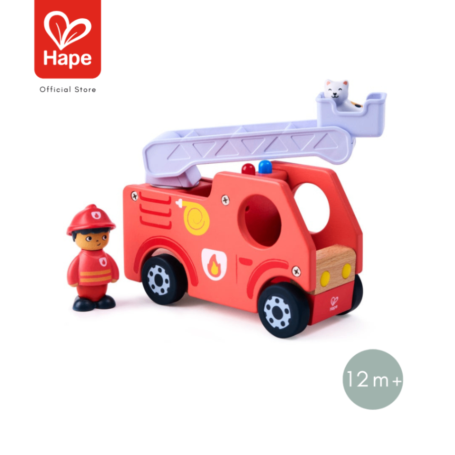 Hape The Roaring Fire Truck image 9
