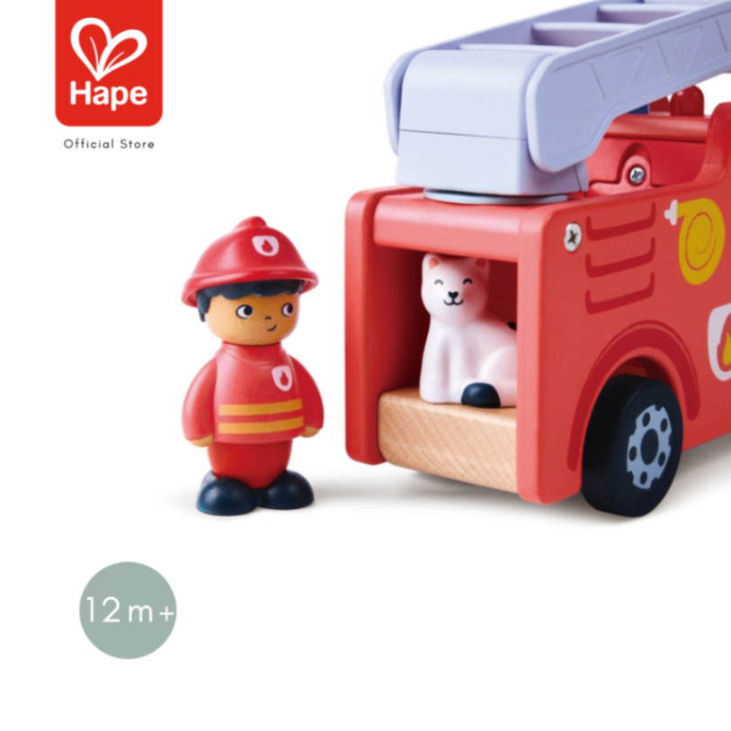 Hape The Roaring Fire Truck image 11