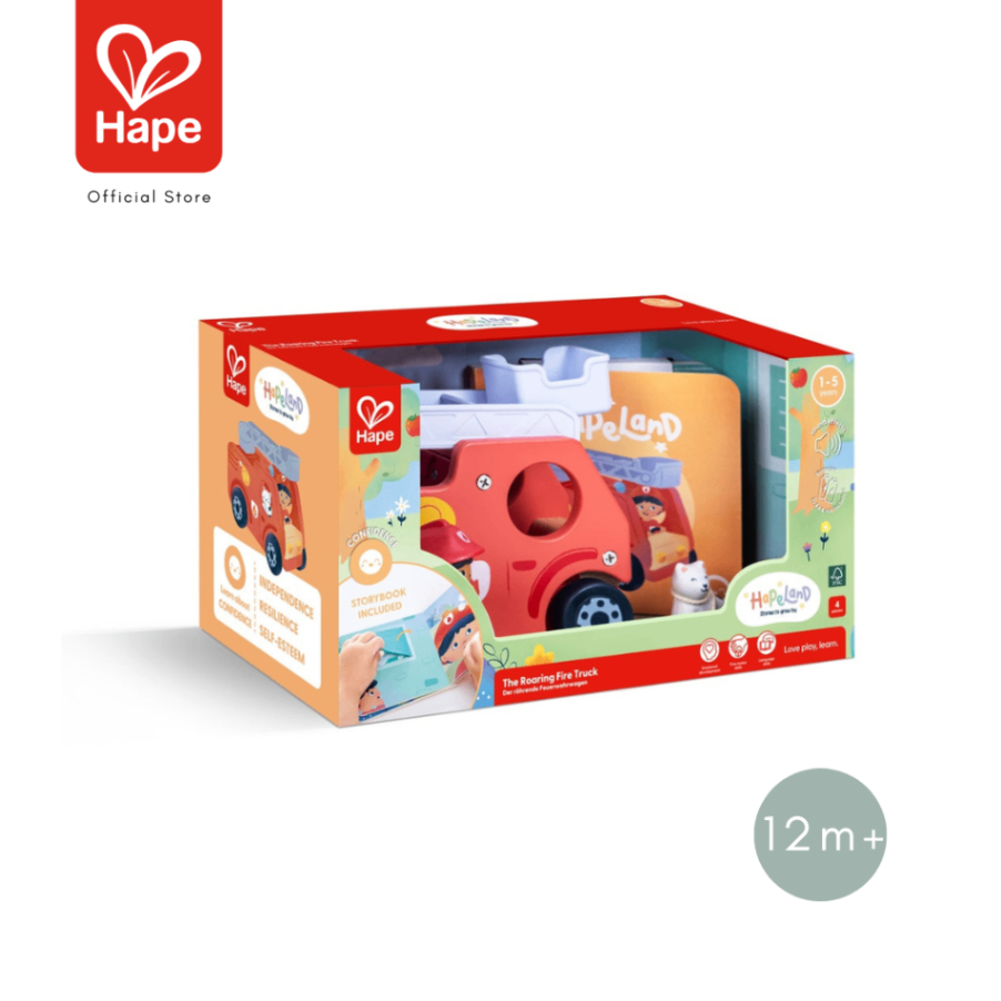 Hape The Roaring Fire Truck image 15
