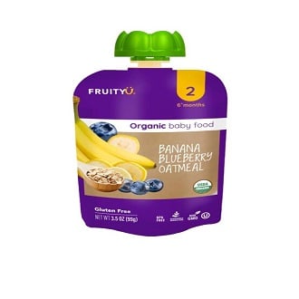 FruityU 6+ Blueberry Oatmeal