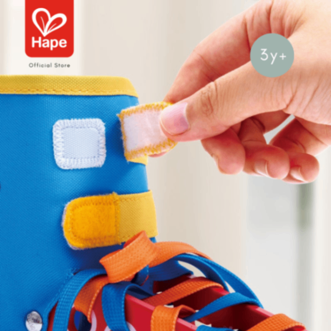 Hape Tie-It Lacing Sneaker รองเท้าผูกเชือกฝึกทักษะ รูปที่ 2