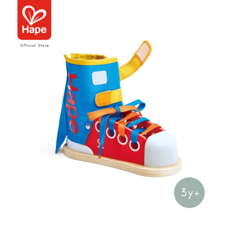 Hape Tie-It Lacing Sneaker รองเท้าผูกเชือกฝึกทักษะ รูปที่ 5