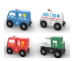 Hape Railway Giveaway Vehicle (Assorted Designs)