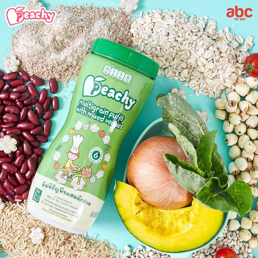 SHOPEE: نفّاخات حبوب للأطفال Peachy بالخضار المشكّلة للأطفال من عمر سنة فأكثر (عبوة من علبتين) صورة 3
