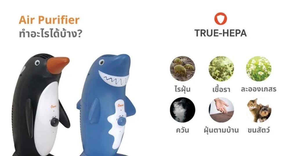 Crane เครื่องฟอกอากาศ Air Purifier