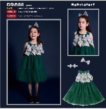 Babylovett 13Santa’s Christm / فستان صورة 5