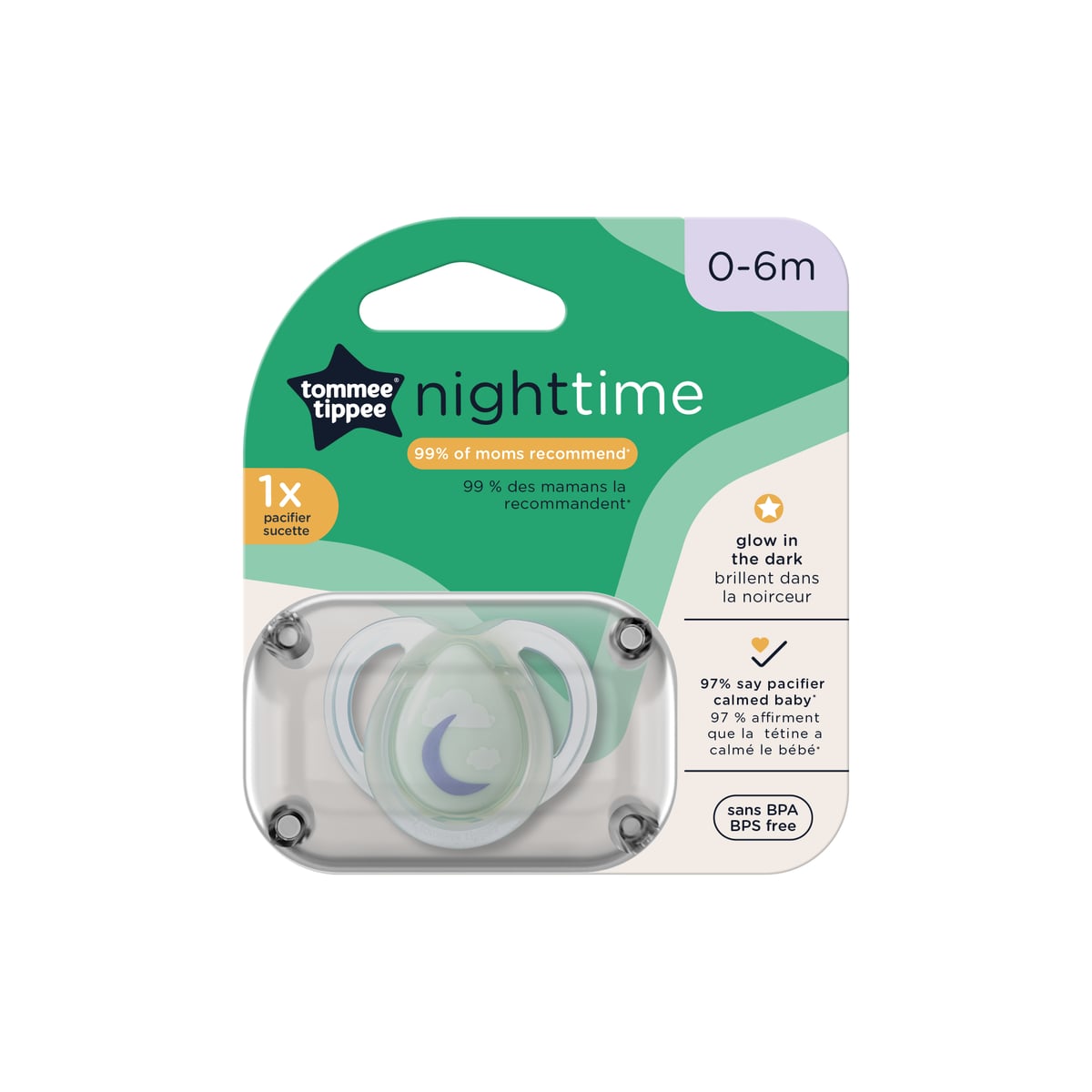จุกหลอก night time 0-6 m+
