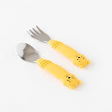 Bumkins Spoon and Fork Set - Disney Pooh