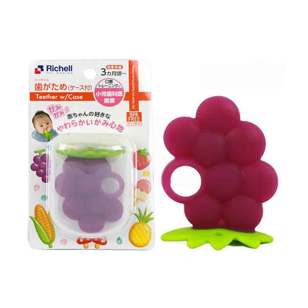 عضّاضة أسنان Richell Teether بتصميم Grape 220283