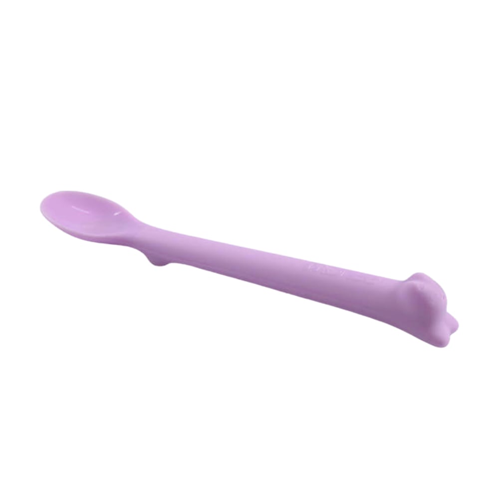 Momee Kitty Baby Spoon Step2 Purple