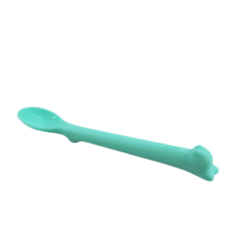 Momee Kitty Baby Spoon Step2 Mint