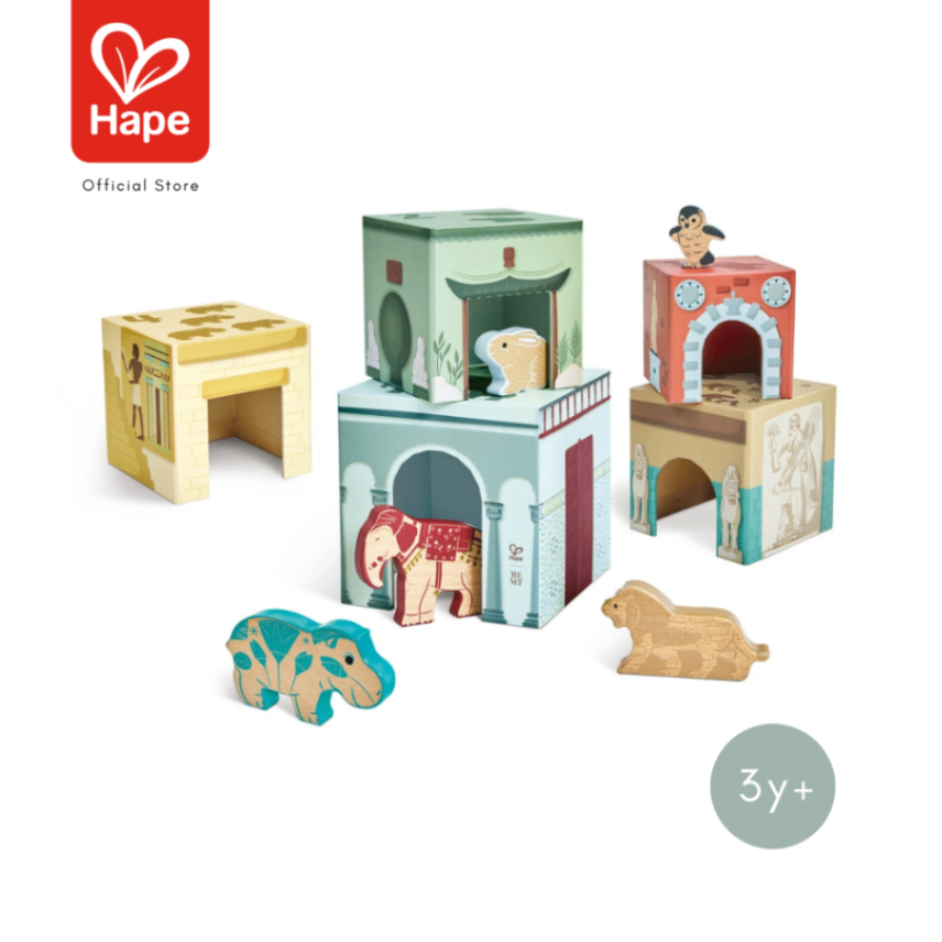 Hape the MET Collection! Museum Nesting Blocks กล่องซ้อนลายพิพิธภัณฑ์ รูปที่ 5