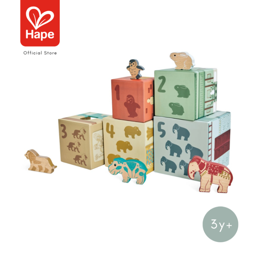 Hape the MET Collection! Museum Nesting Blocks กล่องซ้อนลายพิพิธภัณฑ์ รูปที่ 8