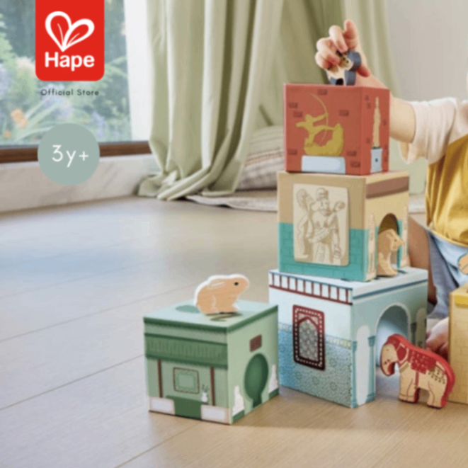 Hape the MET Collection! Museum Nesting Blocks กล่องซ้อนลายพิพิธภัณฑ์ รูปที่ 9