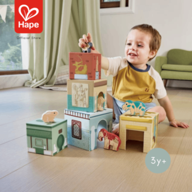 Hape the MET Collection! Museum Nesting Blocks กล่องซ้อนลายพิพิธภัณฑ์ รูปที่ 14