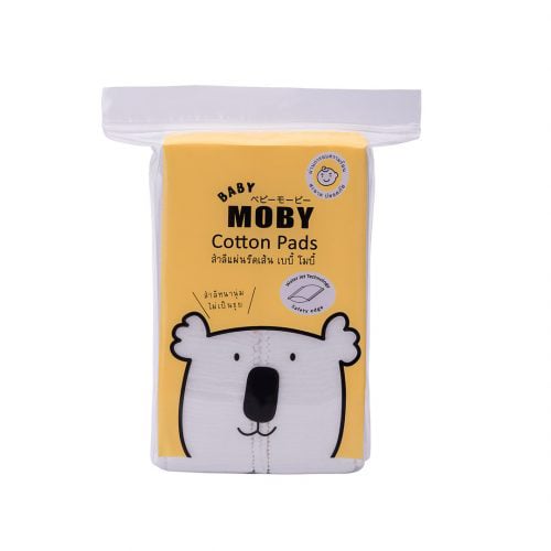 Baby Moby สำลีแผ่นเล็ก Cotton Pads 40 กรัม 8859515500084