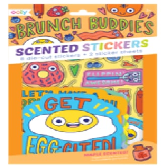 Ooly brunch buddies scented stickers