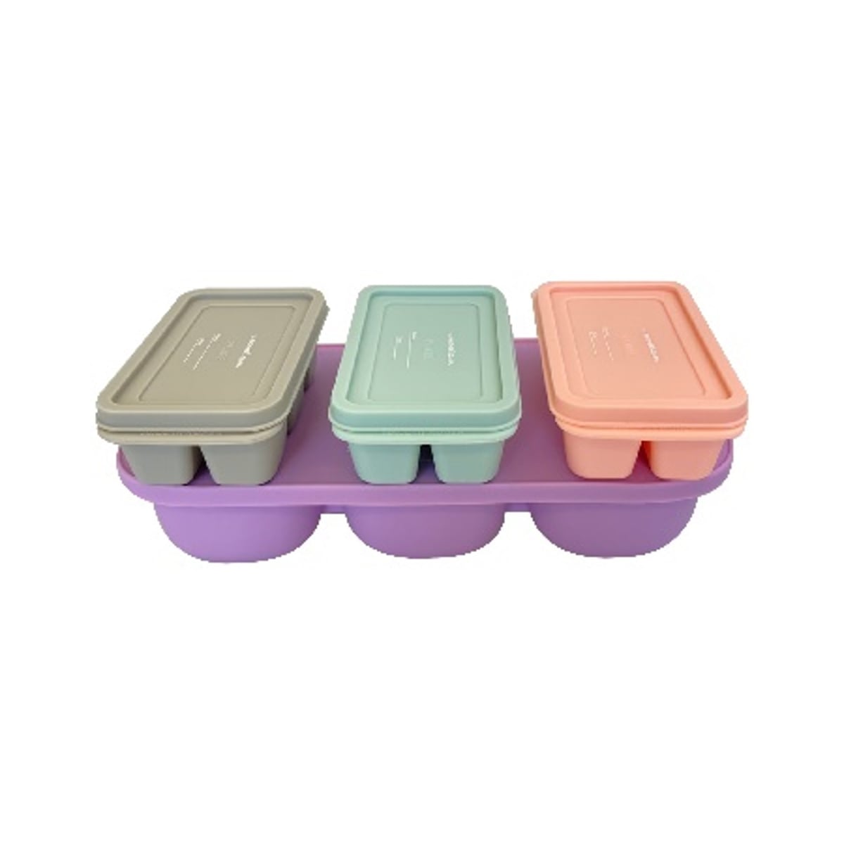 Mother's Corn Silicone Food Freezer Tray Gift Set