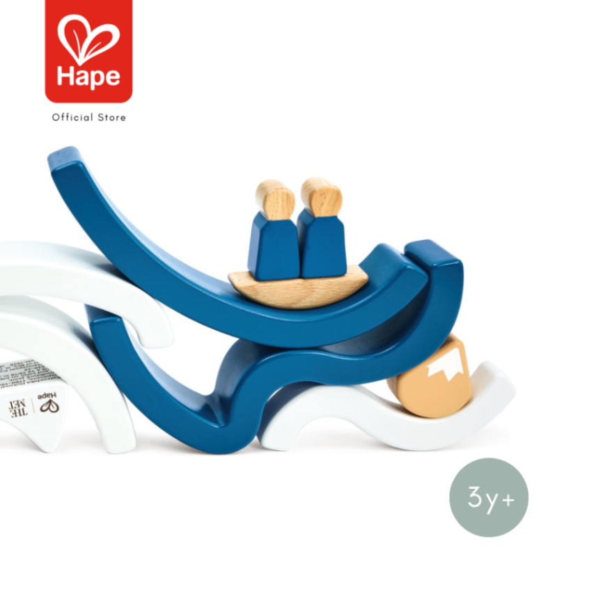 Hape the MET Collection! Hokusai Great Wave Block Set ชุดบล็อคคลื่นยักษ์โฮะคุไซ รูปที่ 2