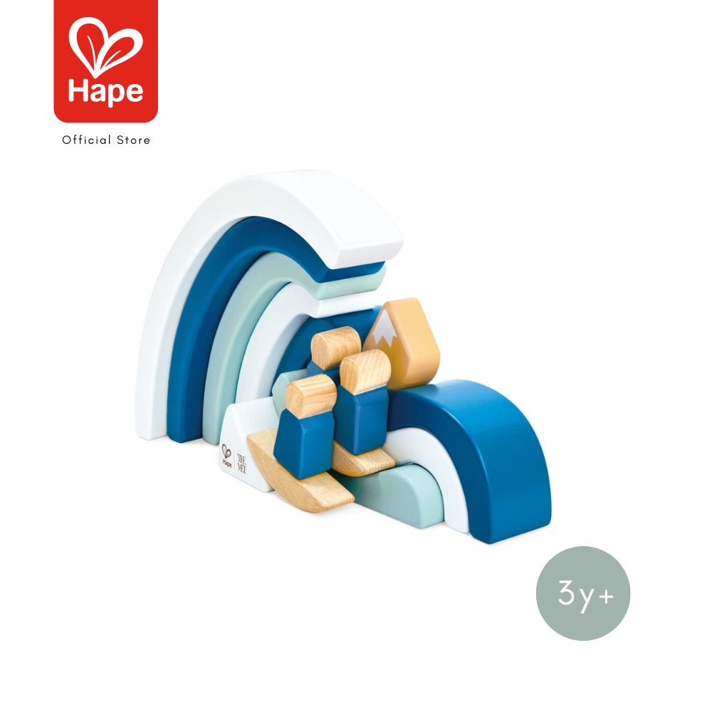 Hape the MET Collection! Hokusai Great Wave Block Set ชุดบล็อคคลื่นยักษ์โฮะคุไซ รูปที่ 6