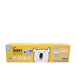 Baby Moby ถุงซิปล็อค Zipper Bags XL