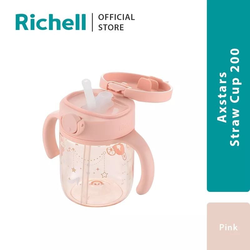 Richell AXSTARS Straw Cup 200 204439