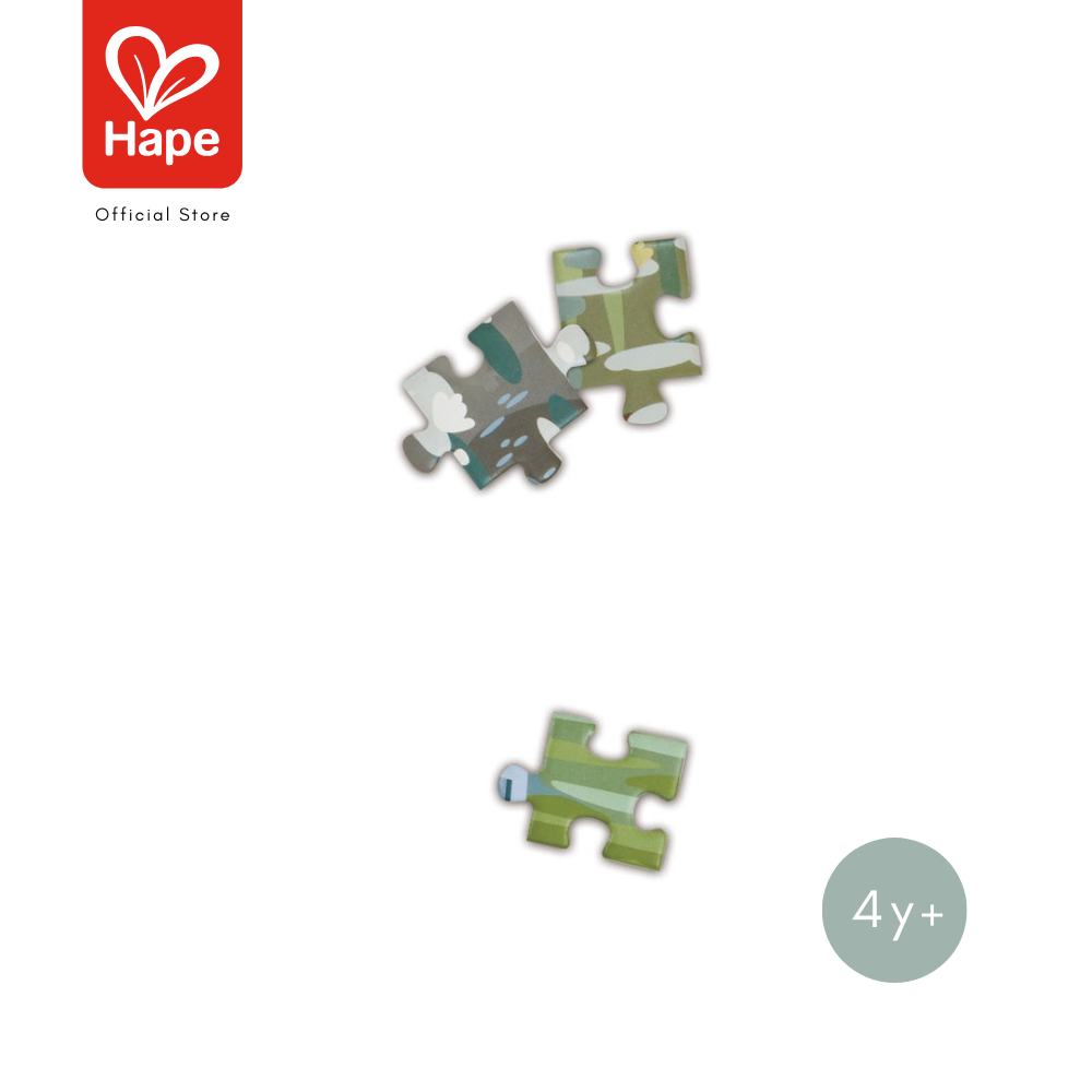 Hape the MET Collection! Monet Water Lily Garden Puzzle – أحجية حديقة زنابق الماء لمونيه صورة 4