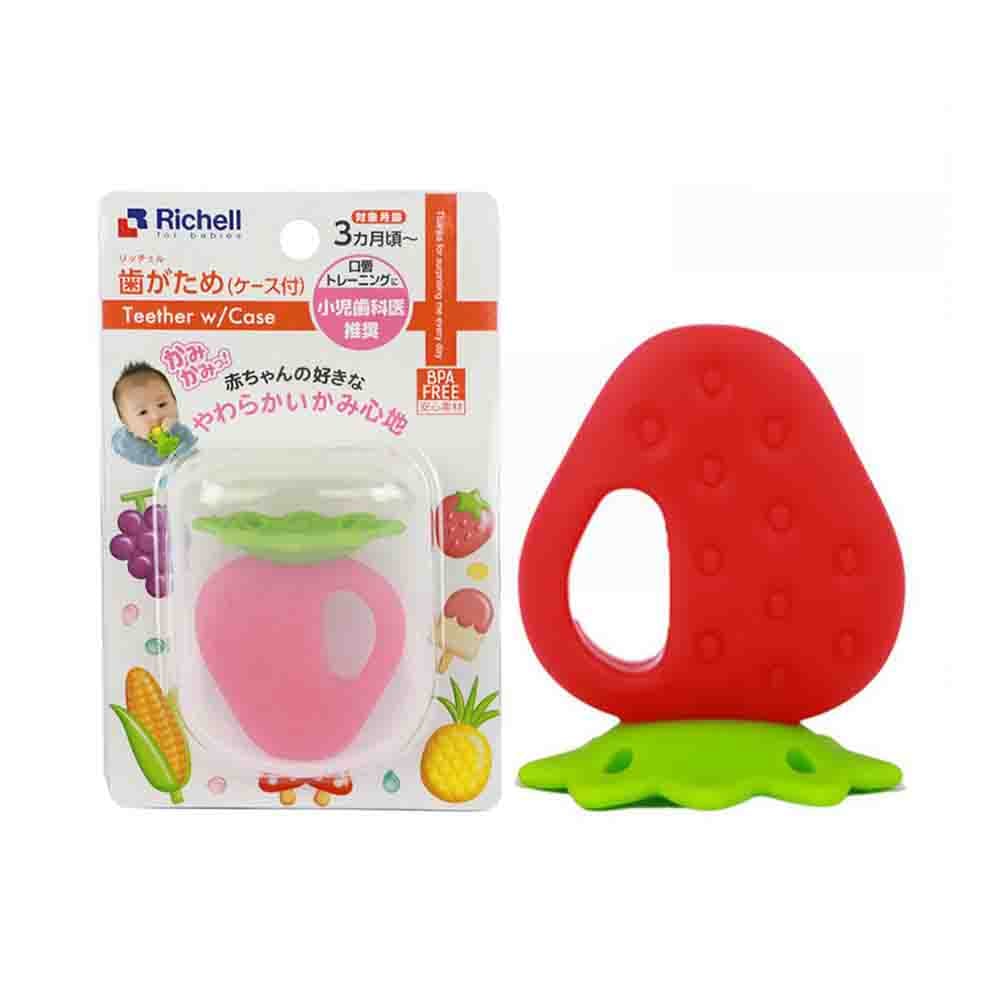 Richell Teether – Strawberry 220269