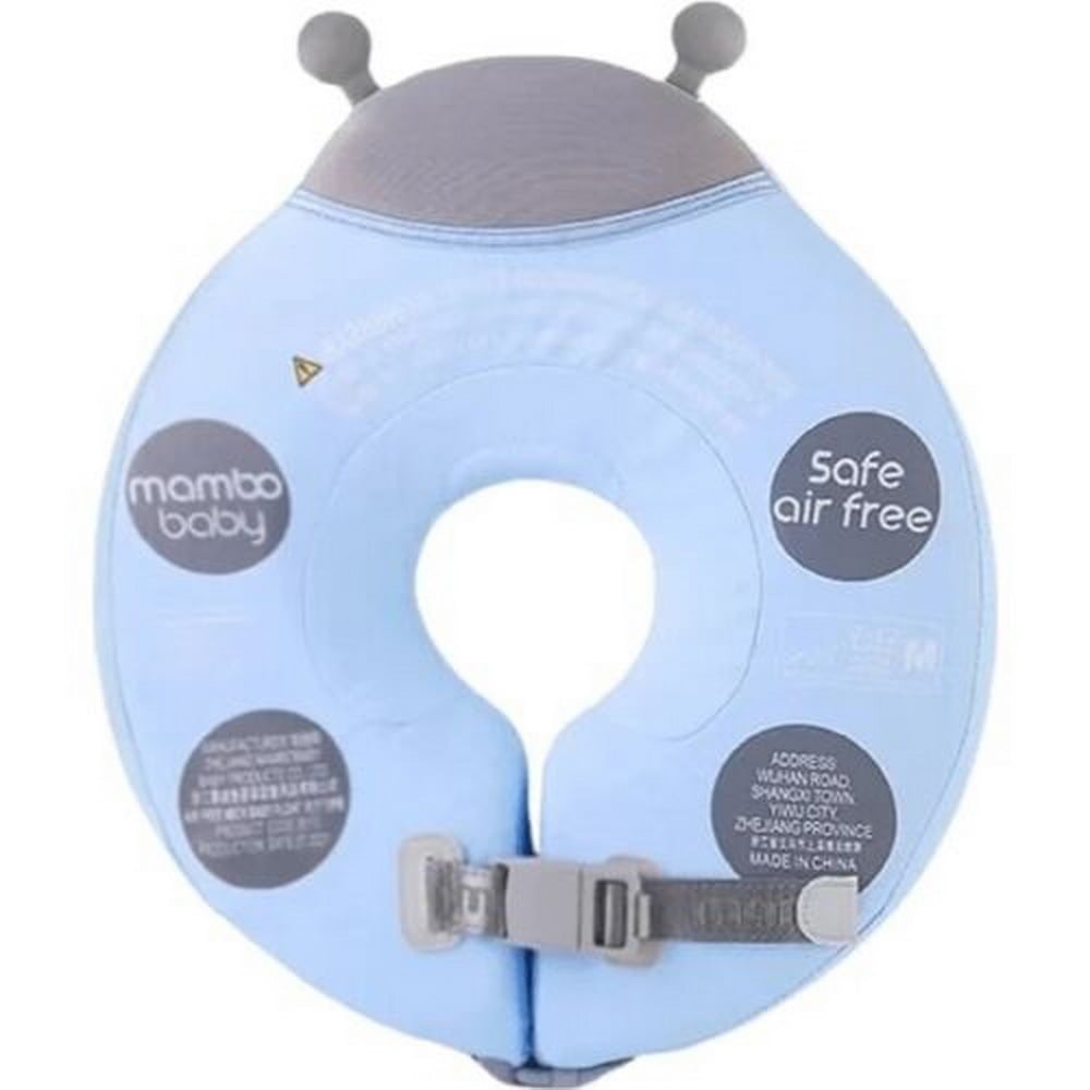 Mambobaby طوق رقبة للسباحة Air Neck Float – أزرق