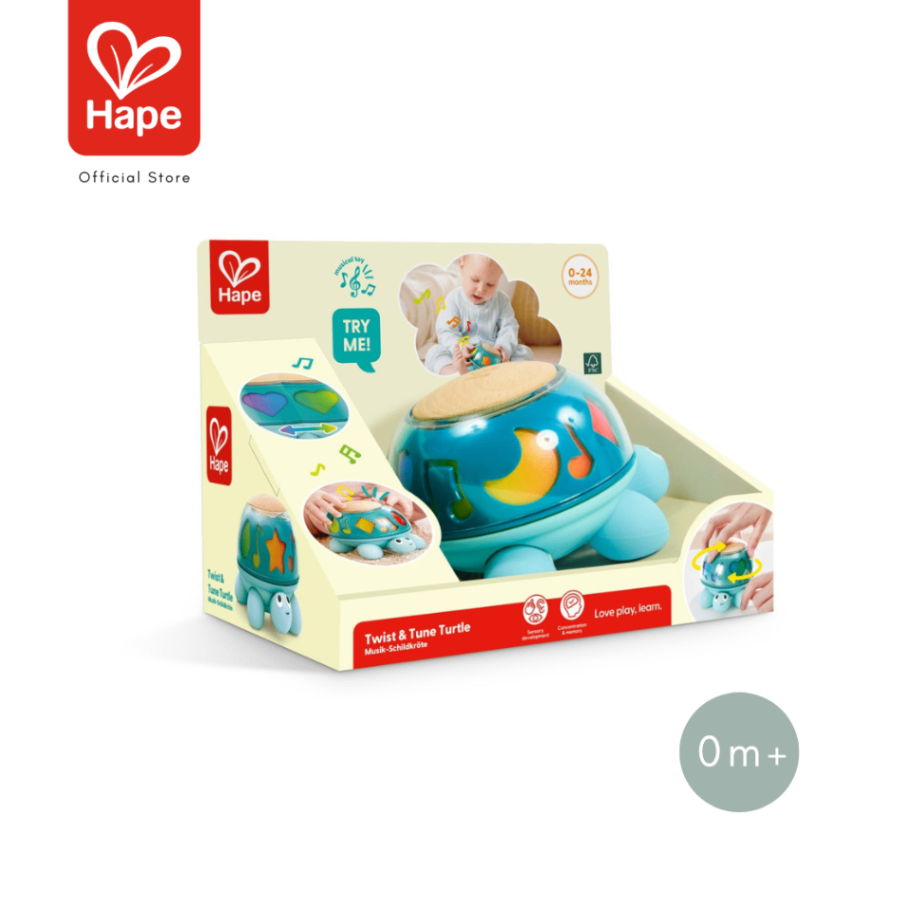 Hape Twist & Tune Turtle เต่าดนตรีบิดหมุน รูปที่ 7