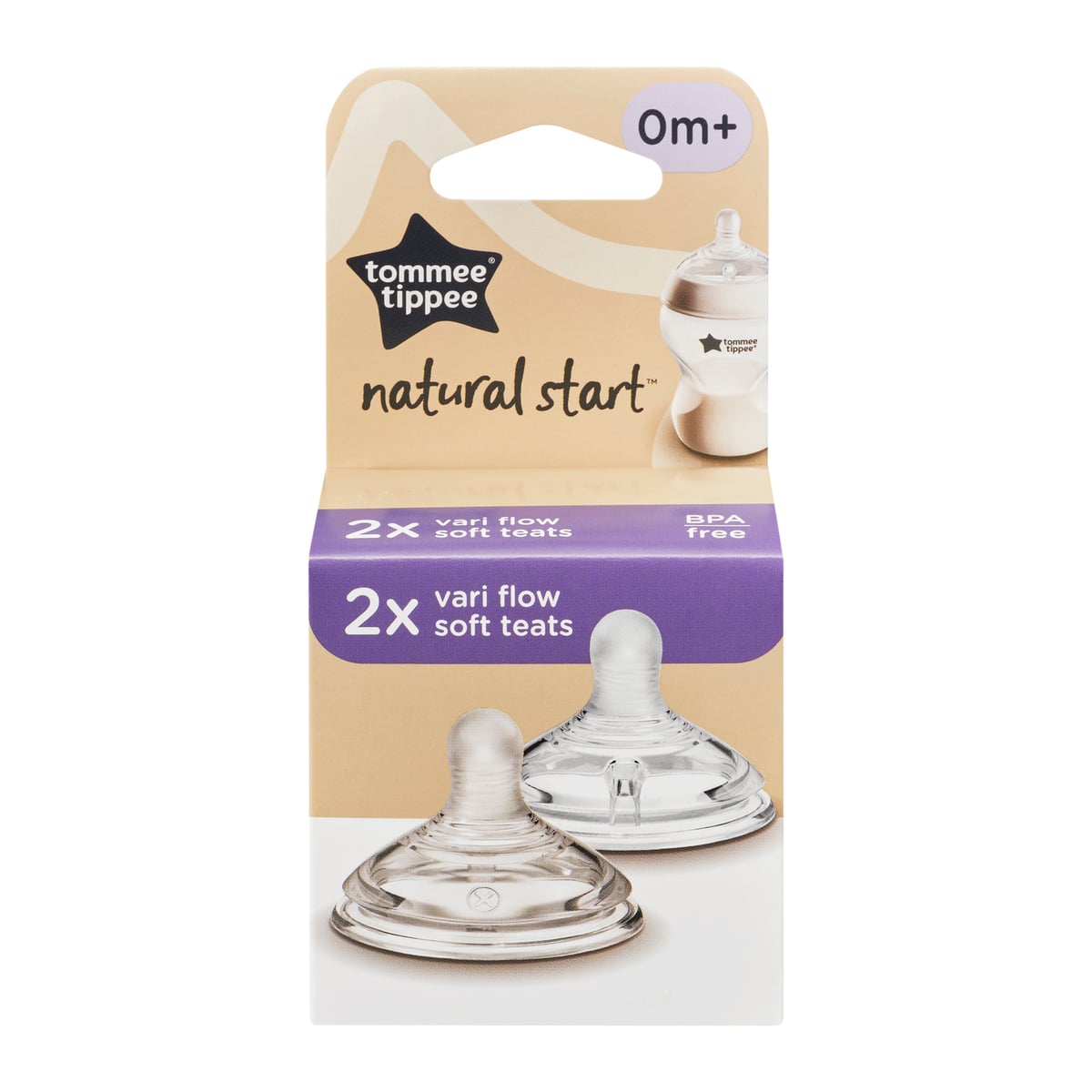 (เก่า) จุกนม SOFT TEAT VARIFLOW -2PK