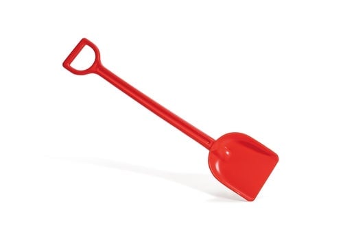 Hape พลั่วขุดทราย สีแดง Sand Shovel, Red