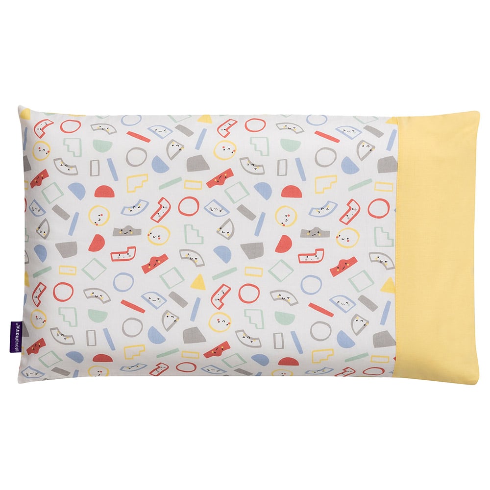 Clevafoam Toddler Pillow Case - Grey