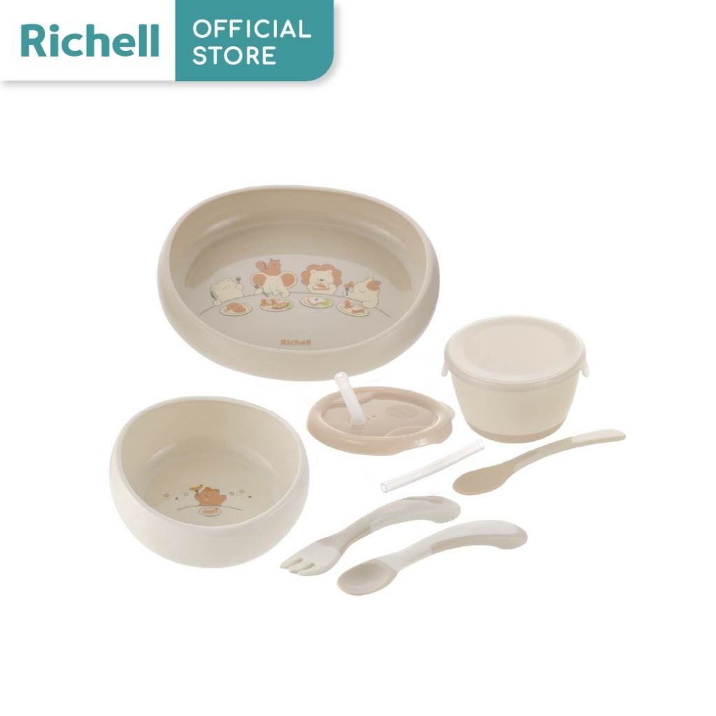 Richell T.L.I Baby Basic Food Set 205962