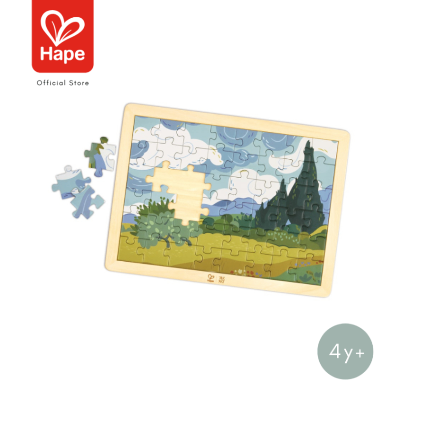 Hape the MET Collection! Van Gogh Cypresses Puzzle 梵高《柏树》拼图