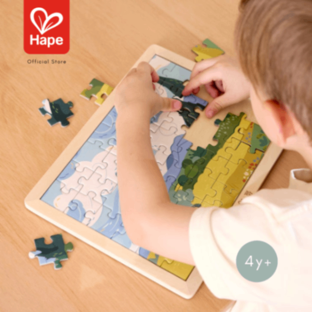 Hape the MET Collection! Van Gogh Cypresses Puzzle 梵高《柏树》拼图 图片 5