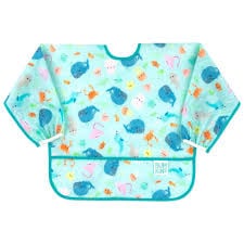Bumkins Sleeved Bib - Ocean Life