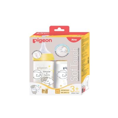 Pigeon رضّاعة PPSU WN3 HOWAPIP1 240 ml – Basic (عبوة قطعتين)
