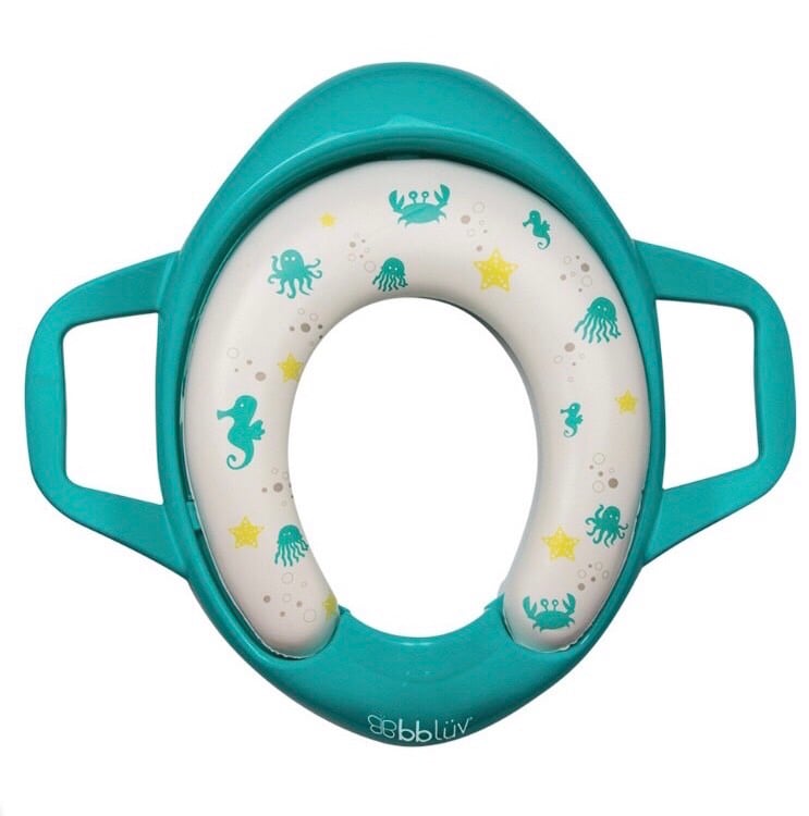 BBLÜV - BBL35 - Pöti (Aqua) - Baby Toilet Seat with Soft Handles