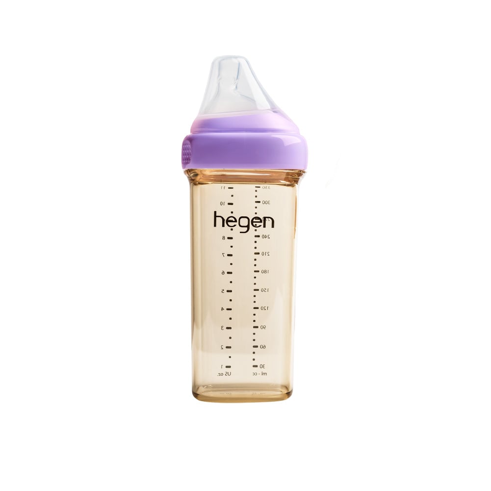 رضّاعة Hegen PCTO™ Feeding Bottle من PPSU سعة 330ml/11oz باللون البنفسجي
