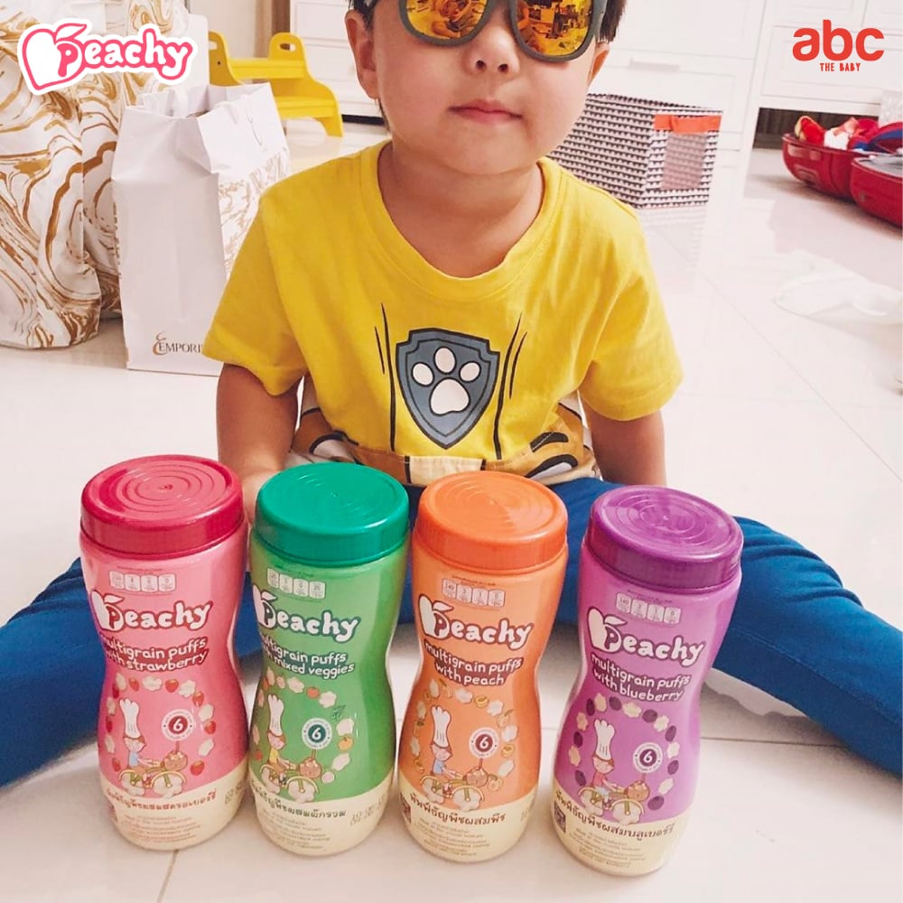 SHOPEE: نفّاخات حبوب للأطفال Peachy بالفراولة للأطفال من عمر سنة فأكثر (عبوة من علبتين) صورة 4